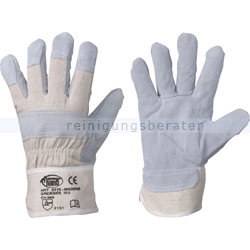 Arbeitshandschuhe aus Leder Madras 5-Finger XL