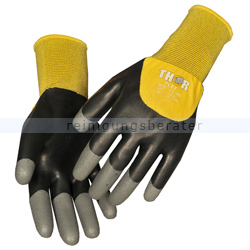 Arbeitshandschuhe Thor Flex Dry Handschuhe schwarz-gelb L