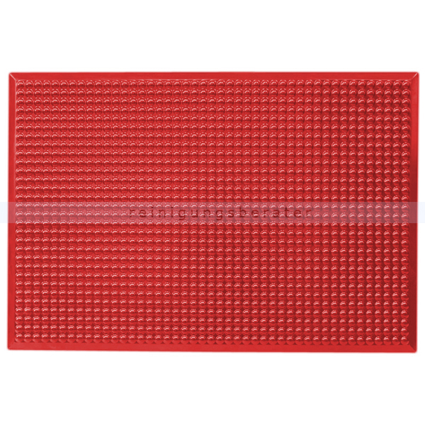 Arbeitsplatzmatte Ergomat Infinity Bubble rot 60x90 cm