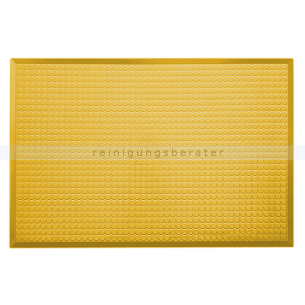Arbeitsplatzmatte Ergomat Infinity Smooth gelb 60x90 cm