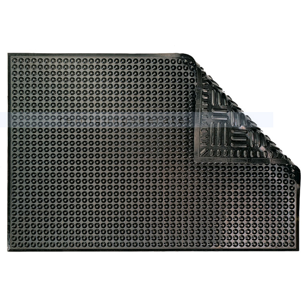 Arbeitsplatzmatte Ergomat Nitril schwarz 60x90 cm
