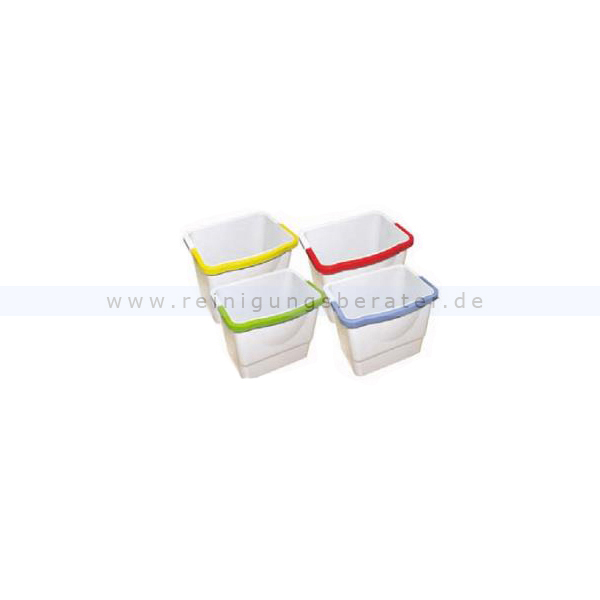 Arcora BORA DELUXE 8 L Eimer mit rotem Griff