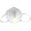 Zusatzbild Atemschutzmaske CRDLight FFP2 weiß ohne Ventil 1 Stück