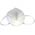 Zusatzbild Atemschutzmaske CRDLight FFP2 weiß ohne Ventil 5 Stück