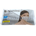 Atemschutzmaske FFP2 NR Schutzmaske ohne Ventil weiß 1 Stück