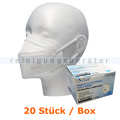 Atemschutzmaske FFP2 NR Schutzmaske ohne Ventil weiß 20 Stük