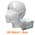 Zusatzbild Atemschutzmaske FFP2 NR Schutzmaske ohne Ventil weiß 20 Stük