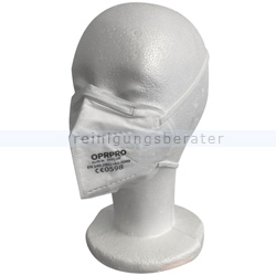 Atemschutzmaske FFP2 NR Schutzmaske OPRPRO weiß 1 Stück