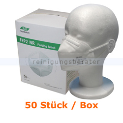 Atemschutzmaske FFP2 NR Sunbolun SBL902 weiß 50 Stück