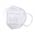 Zusatzbild Atemschutzmaske FFP2 weiß ohne Ventil 2 Stück