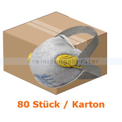 Atemschutzmaske Kimberly Clark Jackson Safety R20 FFP2 NR Gelb