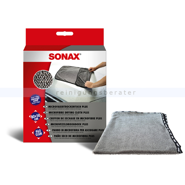 Auto Poliertuch SONAX MicrofaserTrockenTuch Plus