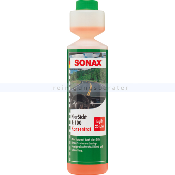 SONAX KlarSicht 1:100 Konzentrat, 250 ml