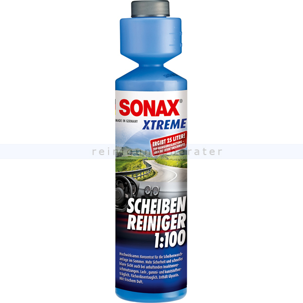SONAX XTREME ScheibenReiniger 1:100, 250 ml XTREME ScheibenReiniger 1:100 02711410