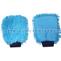 Autowaschhandschuhe Rasta 2in1 Mikrofaser blau