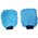 Zusatzbild Autowaschhandschuhe Rasta 2in1 Mikrofaser blau