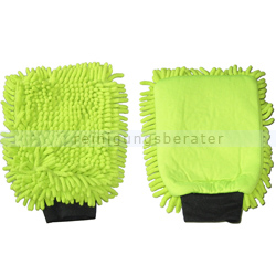 Autowaschhandschuhe Rasta 2in1 Mikrofaser grün