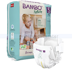 Babywindeln Abena BAMBO Nature Windeln 12-18 kg Größe 5