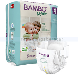Babywindeln Abena BAMBO Nature Windeln 7-14 kg Größe 4