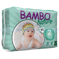 Babywindeln Abena BAMBO Nature Windeln Mini Größe 2