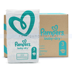 Babywindeln Pampers Baby Dry Größe 3 Midi 6-10 kg 198 Stück