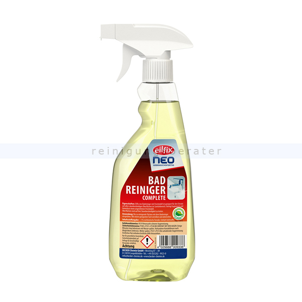 Badreiniger Becker Eilfix NEO 1 L PET-Sprühflasche