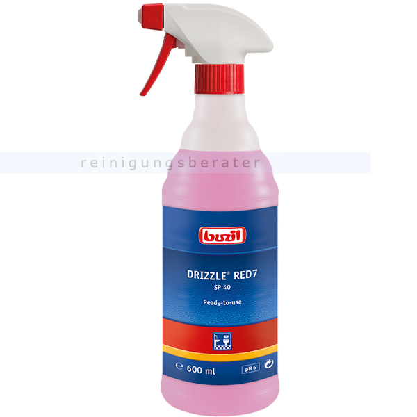 Badreiniger Buzil SP40 Drizzle Red7 600 ml