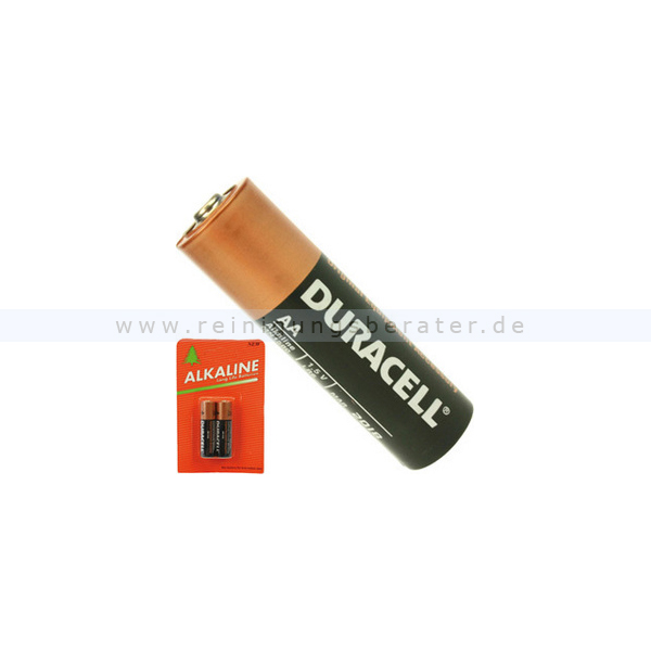 Batterien Duracell Alkaline Mignon AA 2er MN1500/LR6