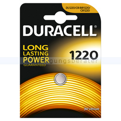 Batterien Duracell Knopfzelle DL/BR/CR 1220