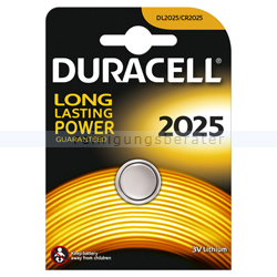 Batterien Duracell Knopfzelle DL/CR 2025