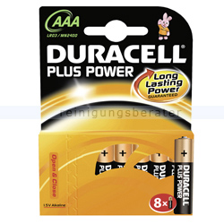 Batterien Duracell Plus Power AAA MN2400/LR03,BPH8