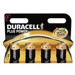 Batterien Duracell Plus Power C MN1400/LR14, K4