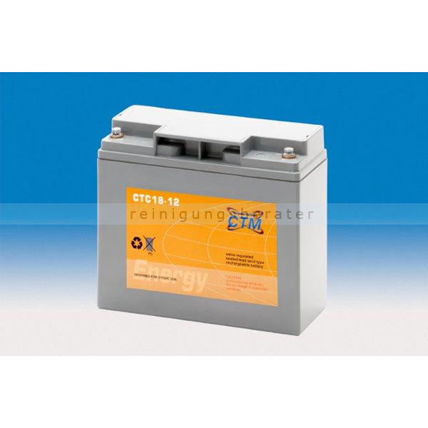 Batterien und Ladegeräte CTM Gel Batterie CTC 18-12 Gewinde