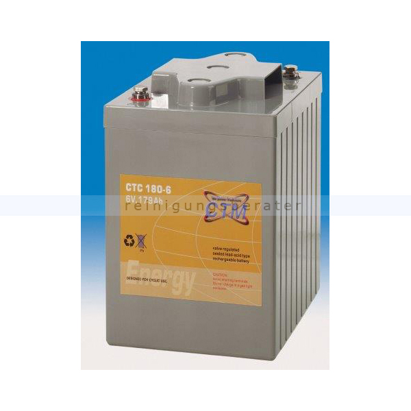 Batterien und Ladegeräte CTM Gel Batterie CTC 180-6 Gewinde