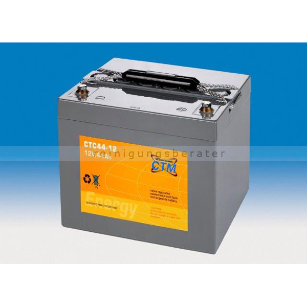 CTM CTC 44-12 EV Gel Batterie, M6 Innengewinde, 44 Ah - 12 Volt, Blockbatterien, Antriebsbatterien