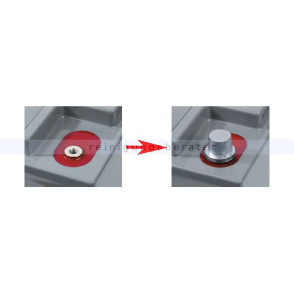 Batterien und Ladegeräte CTM Rundpoladapter M5