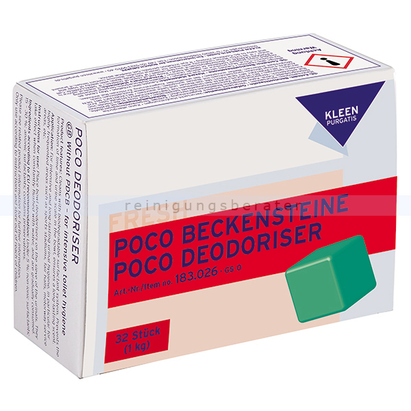 Beckensteine, Klosteine Kleen Purgatis Poco 1 kg