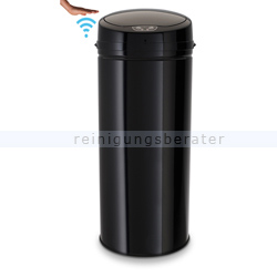 berührungsloser Sensor Mülleimer Echtwerk schwarz 42 L