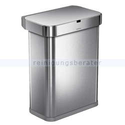 berührungsloser Sensor Mülleimer Simplehuman ST2031 58 L