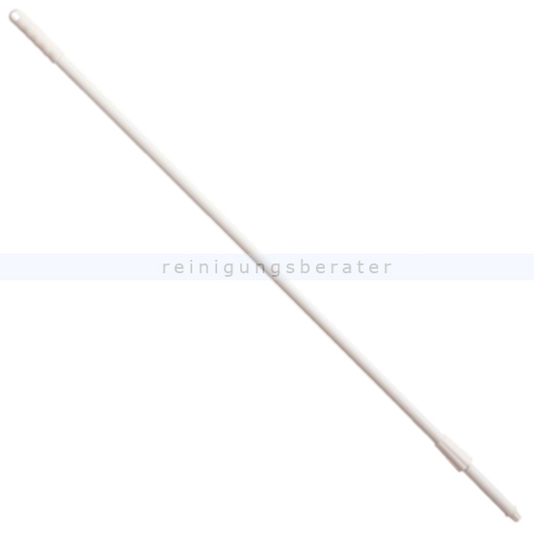 Besenstiel Haug aus Fiberglas weiss 1450 mm
