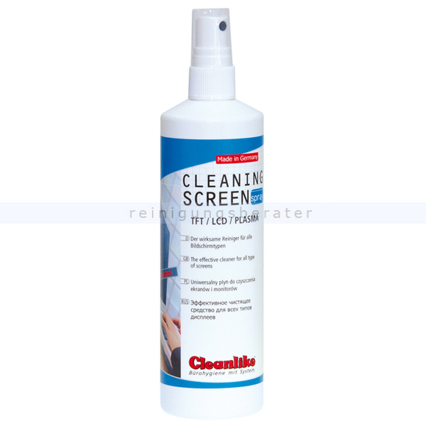 Cleanlike Bildschirmreiniger Ronol 250 ml 250 ml Pump-Spray für TFT, LCD 10009