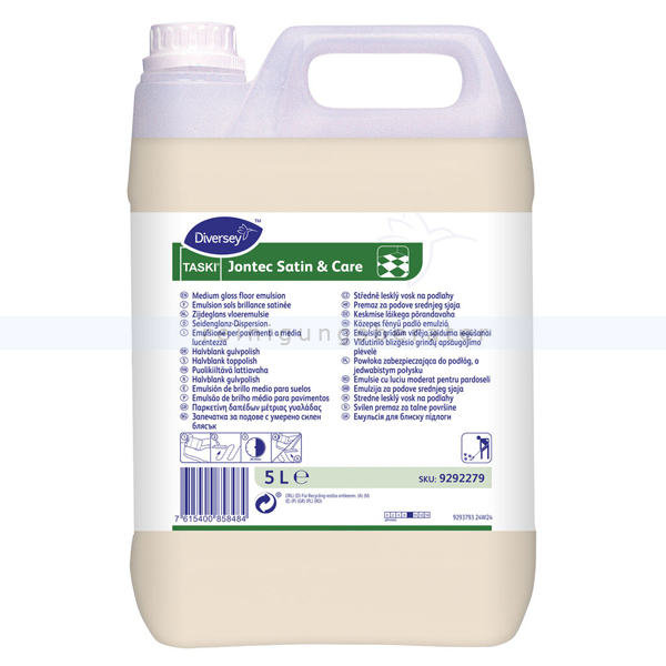 Bodenbeschichtung Diversey Taski Jontec Satin Care 5 L
