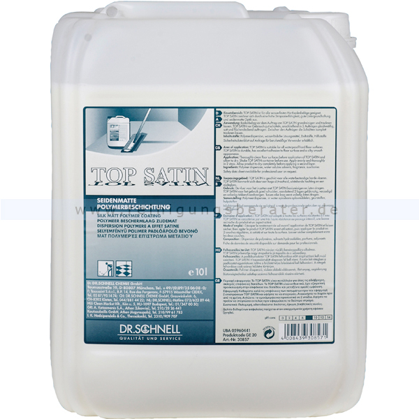 Bodenbeschichtung Dr. Schnell Top Satin 10 L