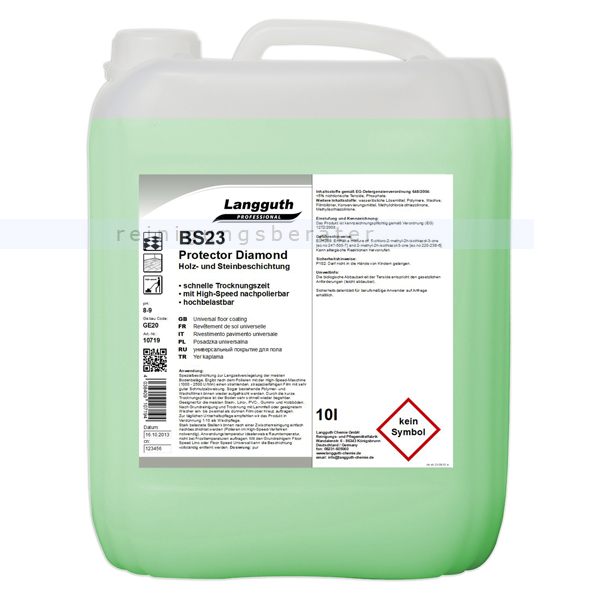 Bodenbeschichtung Langguth Protektor Diamond BS23 10 L