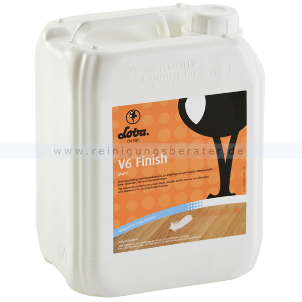 Bodenbeschichtung LOBA® V6 Finish matt 5 L