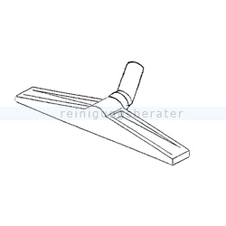 Bodendüse Nilco Trockensaugdüse mit Rollen Nw 38