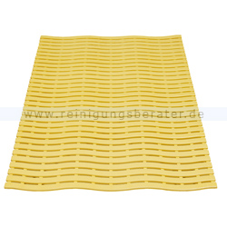 Bodenmatte Miltex Yoga Soft Step® gelb 60 x 90 cm