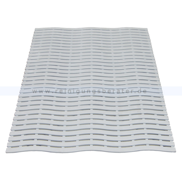 Bodenmatte Miltex Yoga Soft Step® grau 60 x 90 cm
