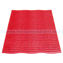 Bodenmatte Miltex Yoga Soft Step® rot 60 x 90 cm