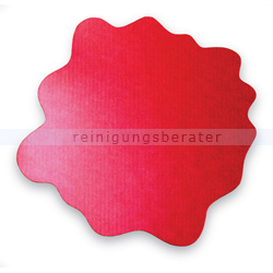 Bodenschutzmatte Cleartex sploshmat klecksform 100x100cm rot